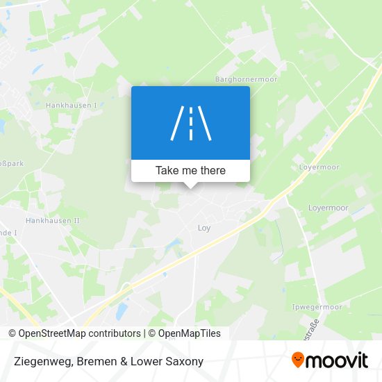 Ziegenweg map