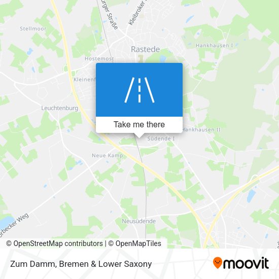 Zum Damm map