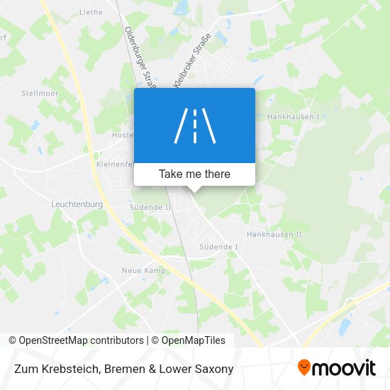 Zum Krebsteich map