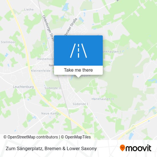 Zum Sängerplatz map