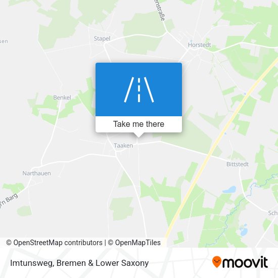 Imtunsweg map
