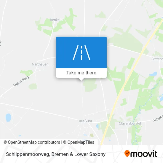 Карта Schlippenmoorweg