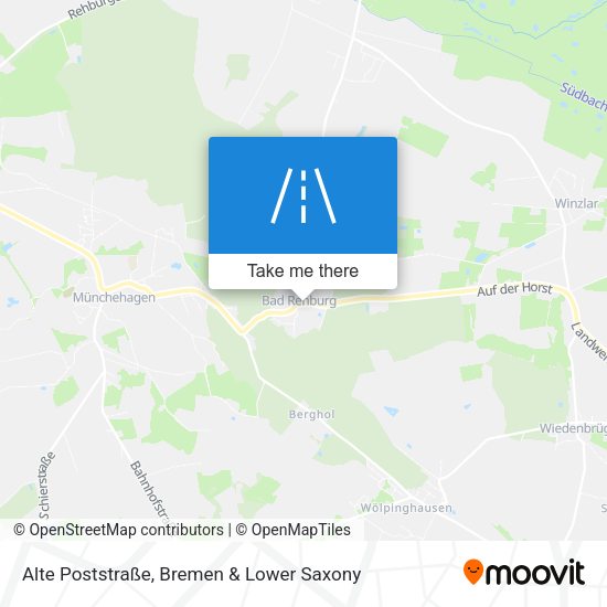 Alte Poststraße map