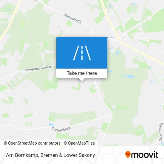 Am Bornkamp map