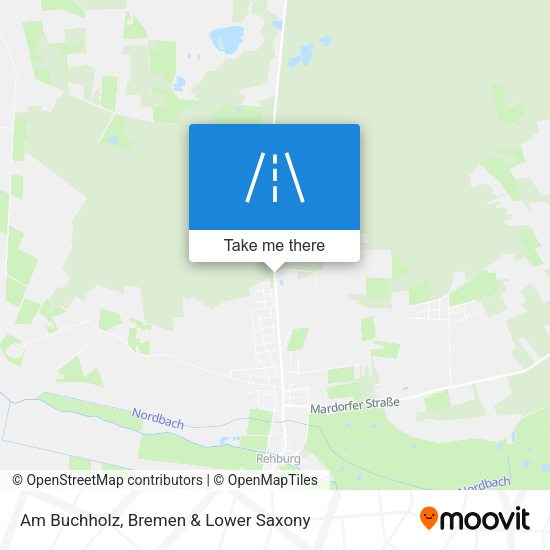 Am Buchholz map