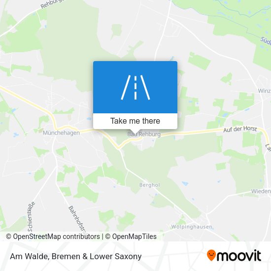 Am Walde map