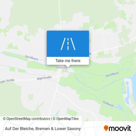 Auf Der Bleiche map