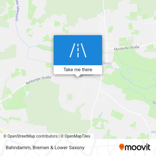 Bahndamm map