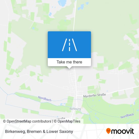 Birkenweg map