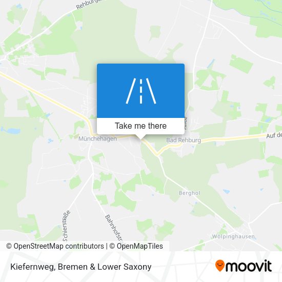 Kiefernweg map