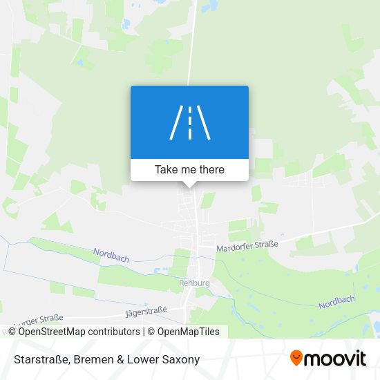Starstraße map