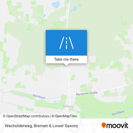 Wacholderweg map