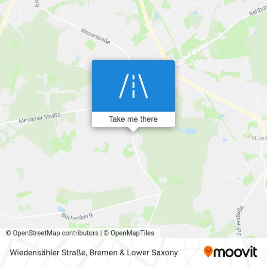Wiedensähler Straße map