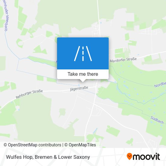 Wulfes Hop map