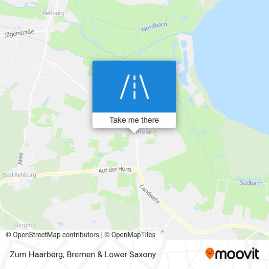 Zum Haarberg map