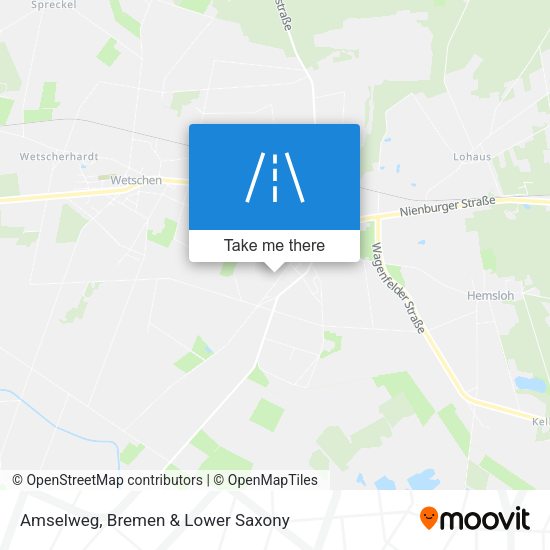 Amselweg map