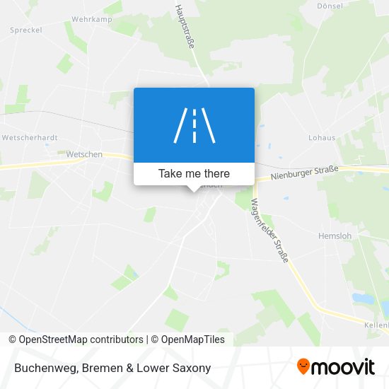 Buchenweg map