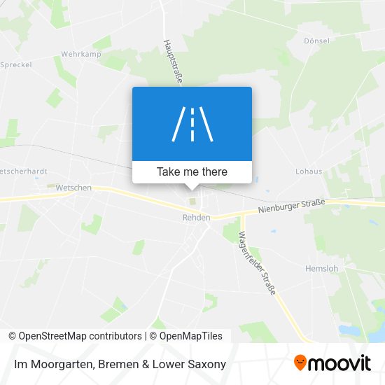 Im Moorgarten map