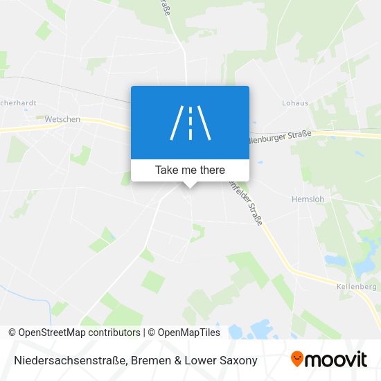 Niedersachsenstraße map