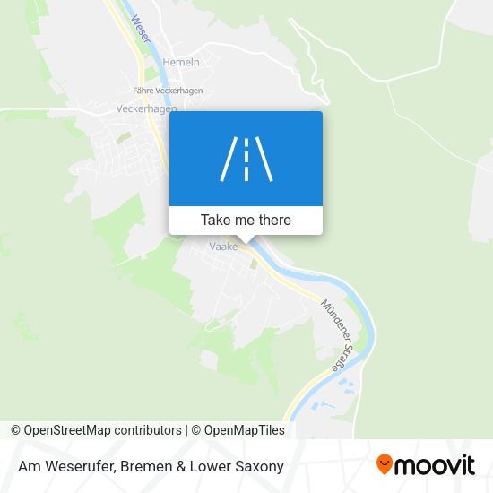 Am Weserufer map