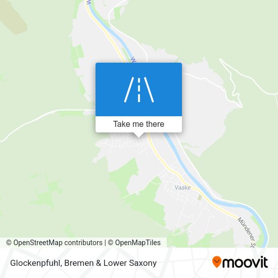 Glockenpfuhl map