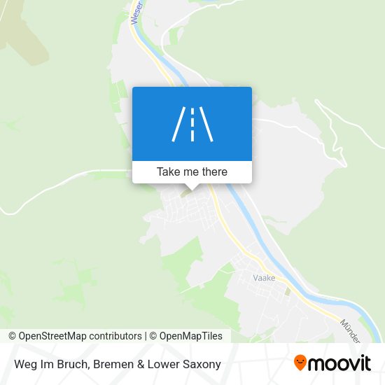 Weg Im Bruch map