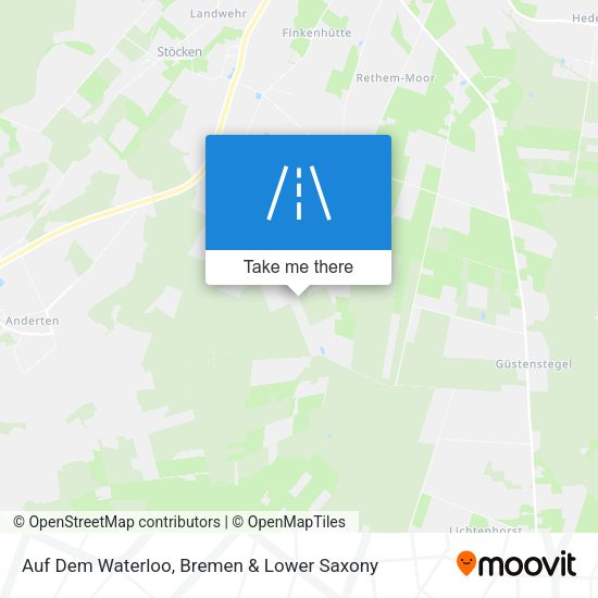 Auf Dem Waterloo map