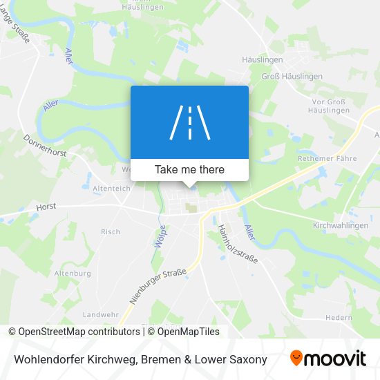 Wohlendorfer Kirchweg map
