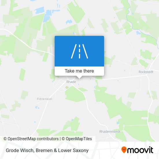 Grode Wisch map