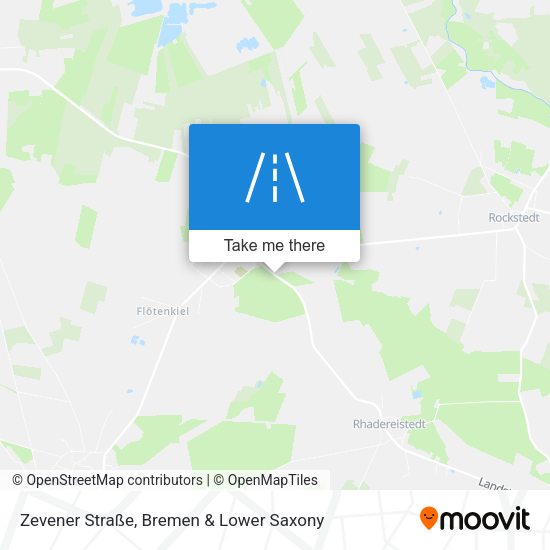 Zevener Straße map
