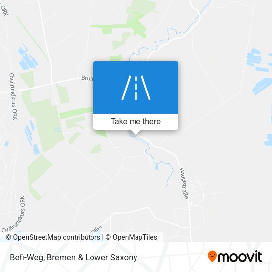 Befi-Weg map