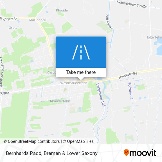 Bernhards Padd map