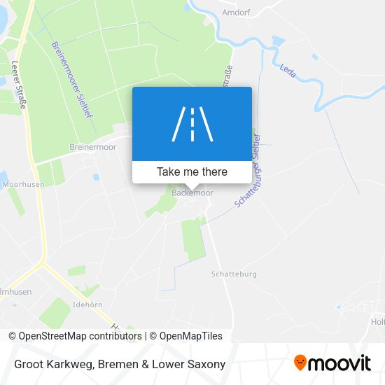 Groot Karkweg map
