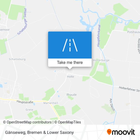 Gänseweg map