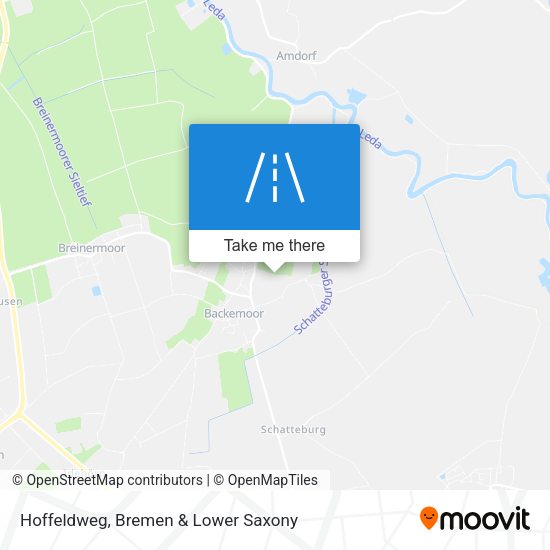 Hoffeldweg map