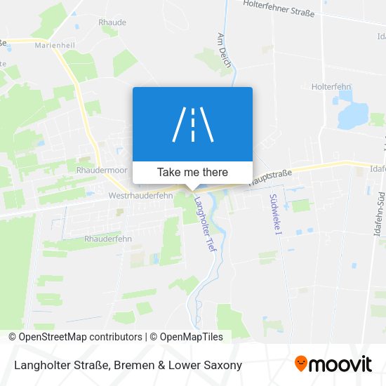 Langholter Straße map