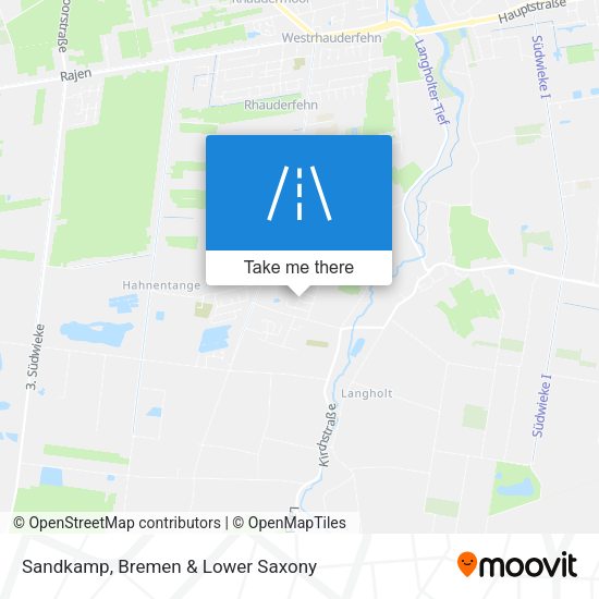 Sandkamp map
