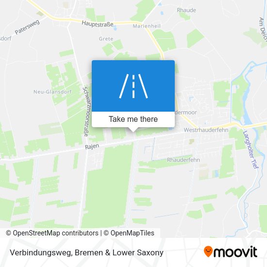 Verbindungsweg map