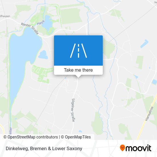 Dinkelweg map