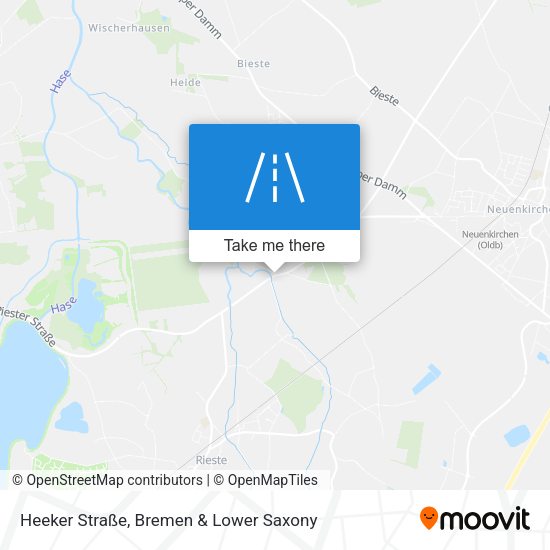 Heeker Straße map