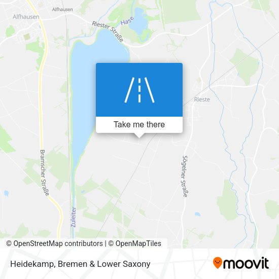 Heidekamp map