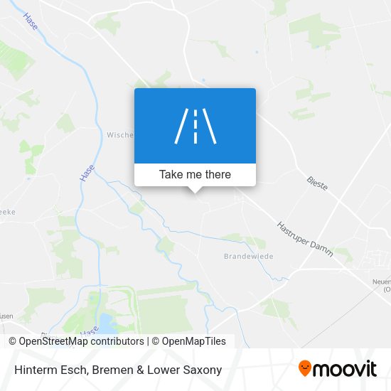 Hinterm Esch map