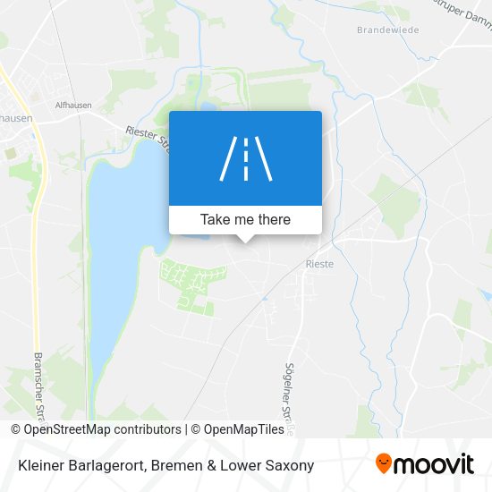 Kleiner Barlagerort map