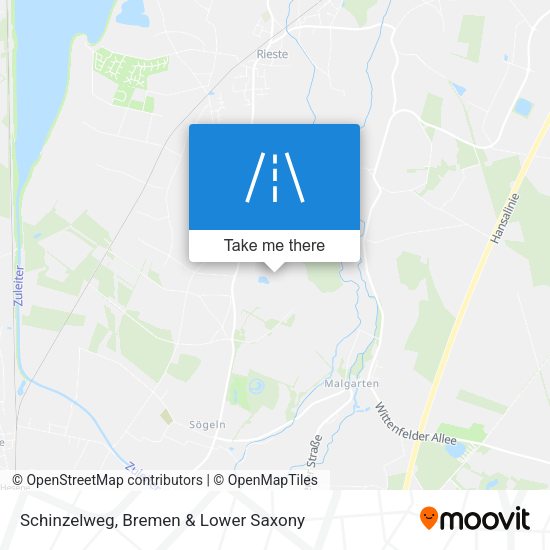 Schinzelweg map