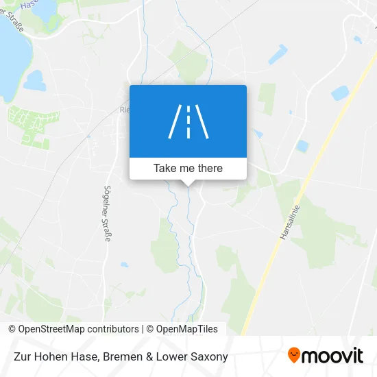 Карта Zur Hohen Hase