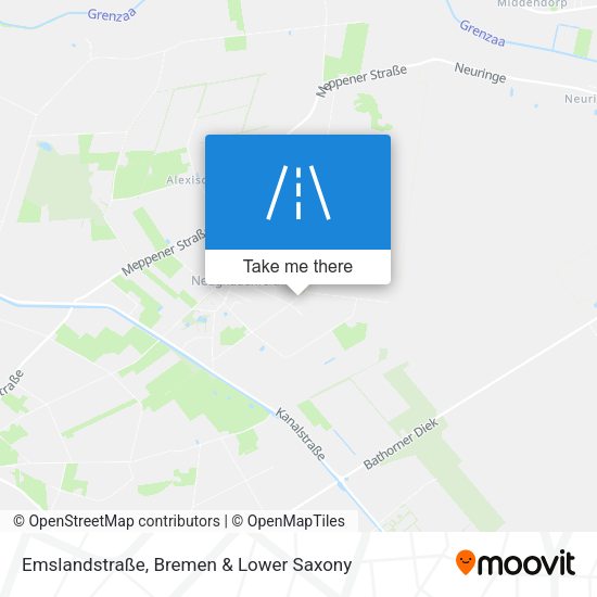 Emslandstraße map