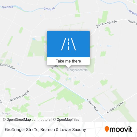 Großringer Straße map
