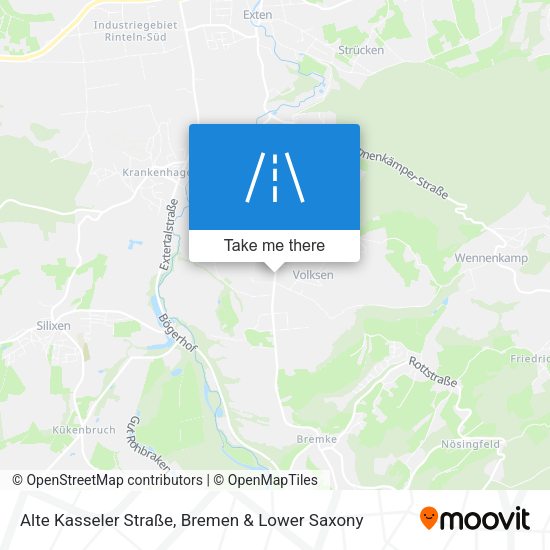 Alte Kasseler Straße map
