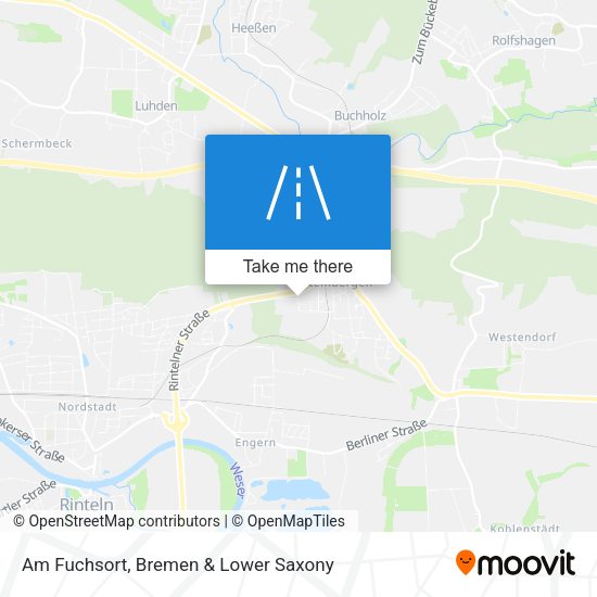 Am Fuchsort map