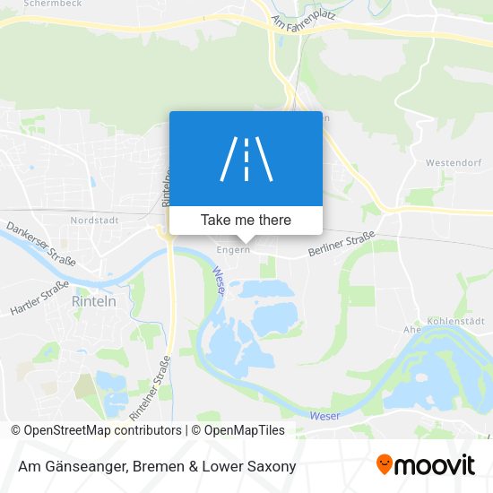 Am Gänseanger map